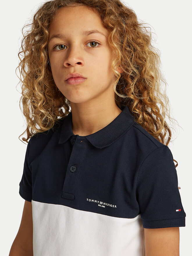 Tommy Hilfiger Tommy Hilfiger Pólóing KB0KB09527 Sötétkék Regular Fit