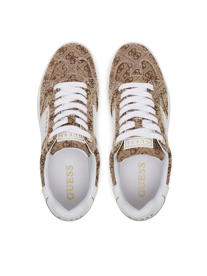 Guess Sneakersy Guess FLJRO5 FAL12 Brązowy