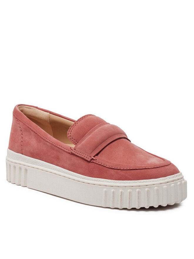 Clarks Félcipő Clarks Mayhill Cove 26176652 Rózsaszín