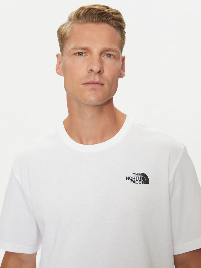 The North Face The North Face Marškinėliai Redbox NF0A2TX2 Balta Regular Fit