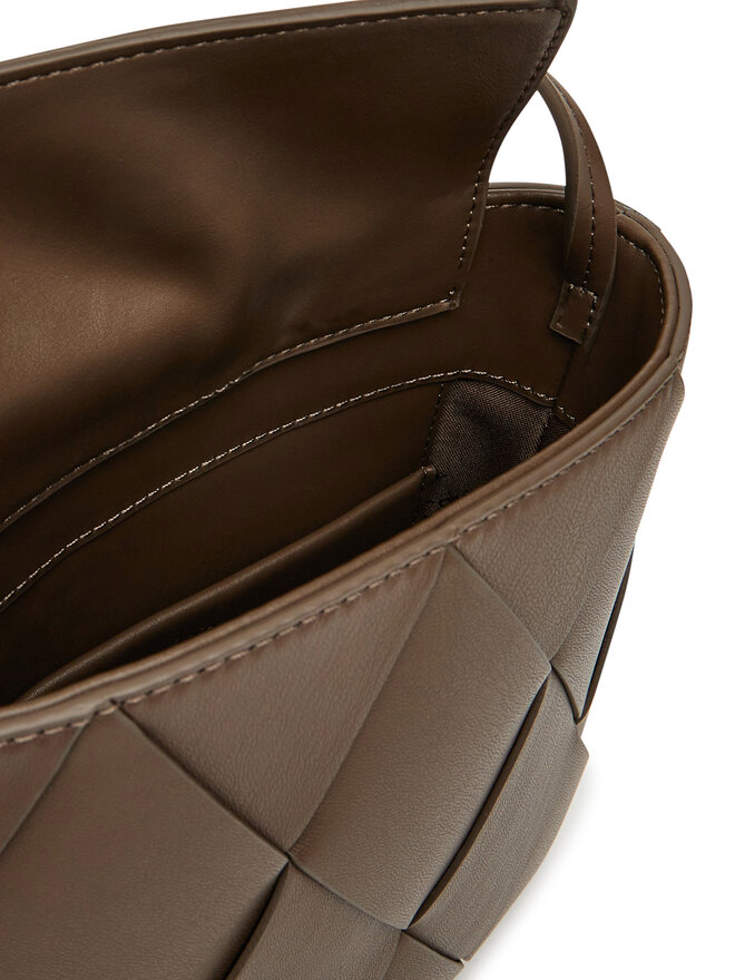 Calvin Klein Táska Calvin Klein Ck Woven Square Crossbody K60K612991 Barna