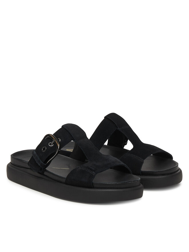 Clarks Pantoletten Clarks Aristella West 26185813 Schwarz