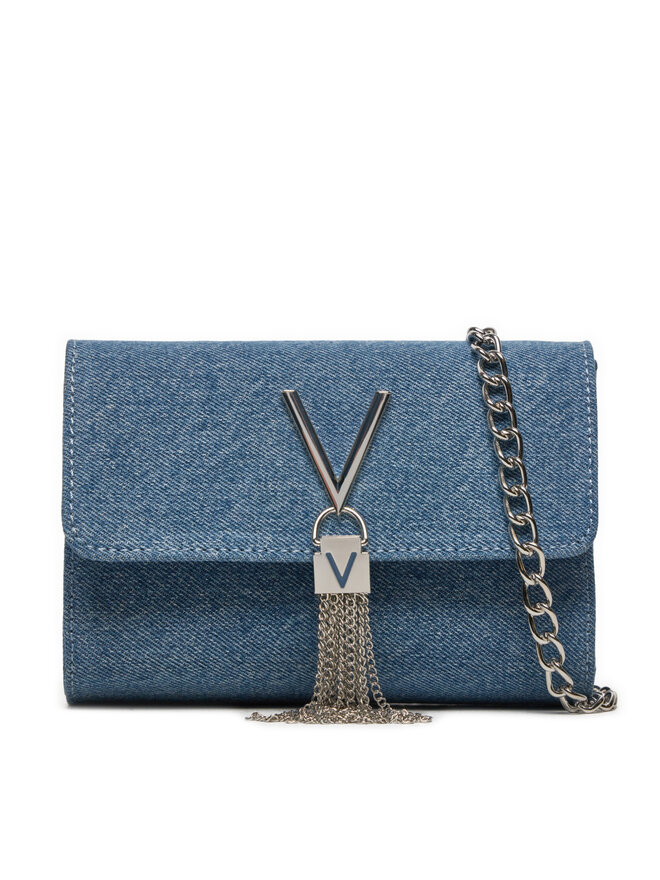 Valentino Τσάντα Valentino Divina Denim VBS7SN03RE Μπλε