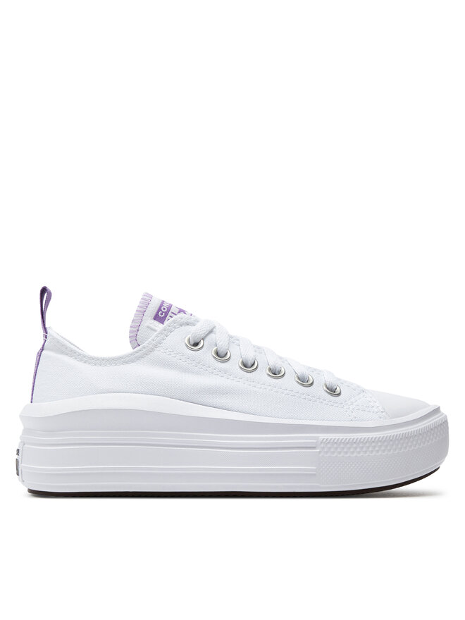 Converse Кецове Converse Chuck Taylor All Star Move Color Pop Platform 271717C Бял