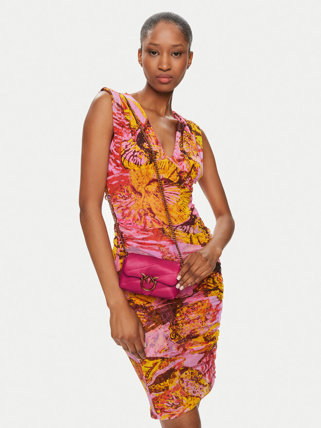 PINKO Kabelka Pinko Love Puff Micro C PE 24 PCPL 100041 A0F2 Růžová