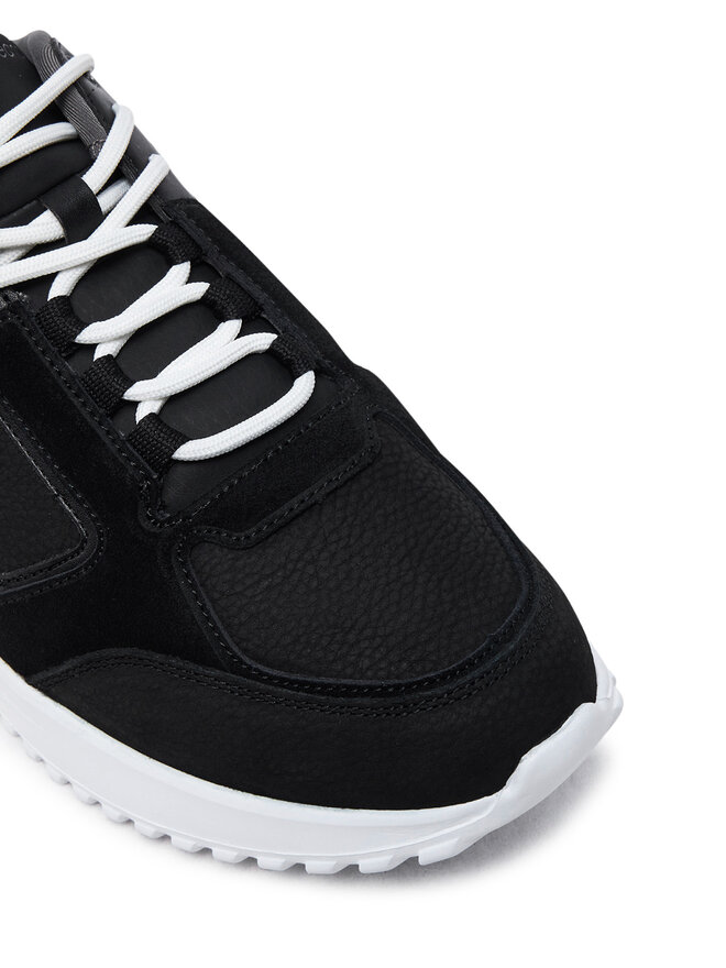 Calvin Klein Jeans Αθλητικά Calvin Klein Jeans Eva Runner Low Mg Wmm YM0YM01145 Μαύρο