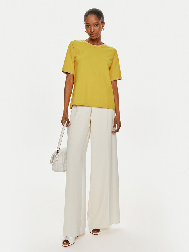 United Colors Of Benetton United Colors Of Benetton Футболка 34G7D107B Жовтий Regular Fit