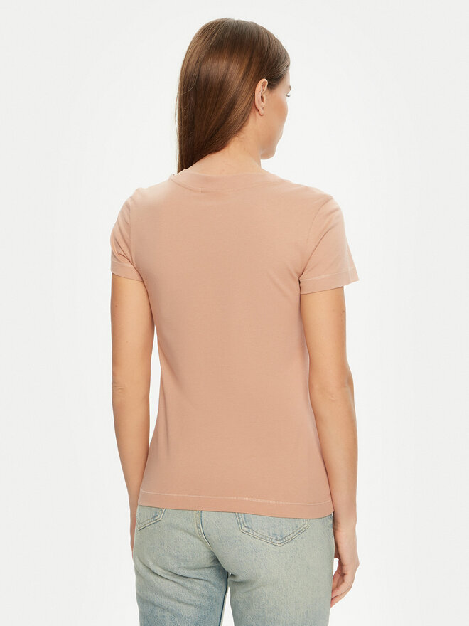 Calvin Klein Jeans Calvin Klein Jeans Camiseta Monologo J20J223563 Rosa Slim Fit