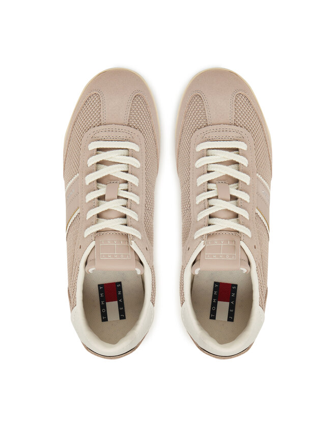 Tommy Jeans Снікерcи Tommy Jeans Tjw Low Profile Runner EN0EN02862 Écru