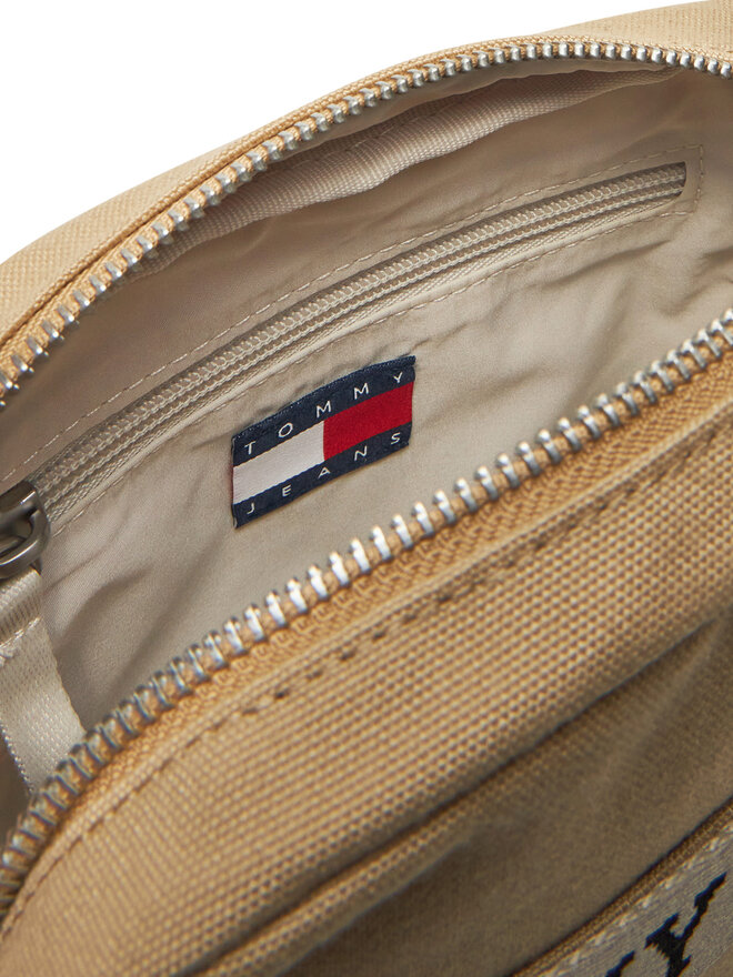 Tommy Jeans Válltáska Tommy Jeans Retro Cool Reporter AM0AM13277 Bézs