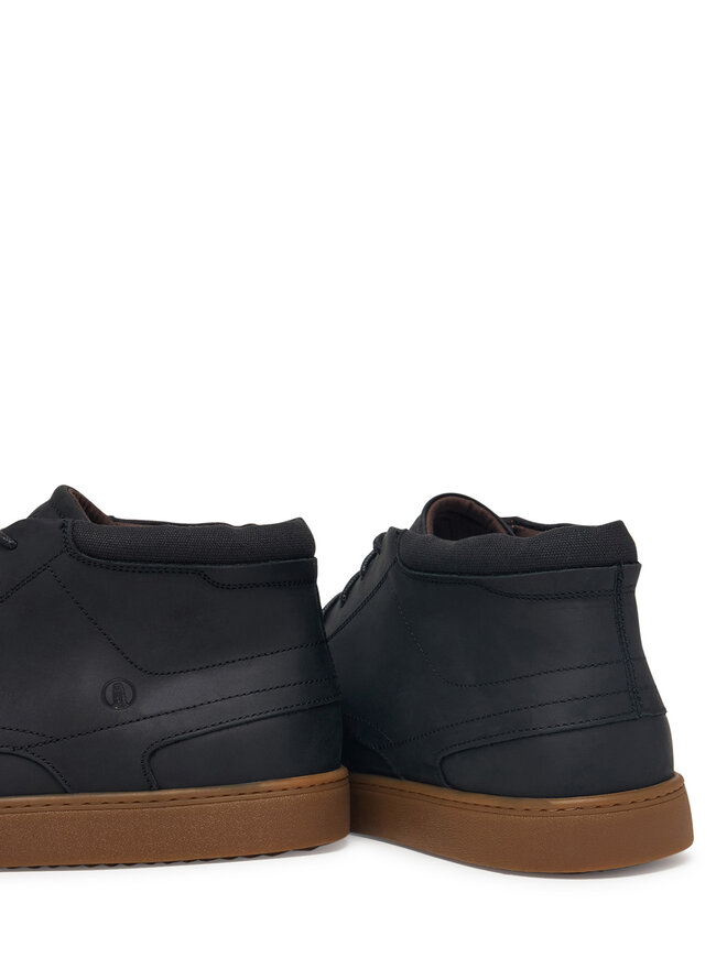 Clarks Schnürschuhe Clarks Lydford Mid 26320323 Schwarz