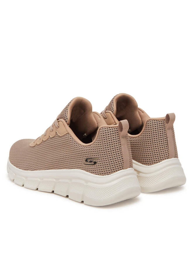 Skechers Sportcipők Skechers Bobs B Flex-Visionary Essence 117346/TAN Barna