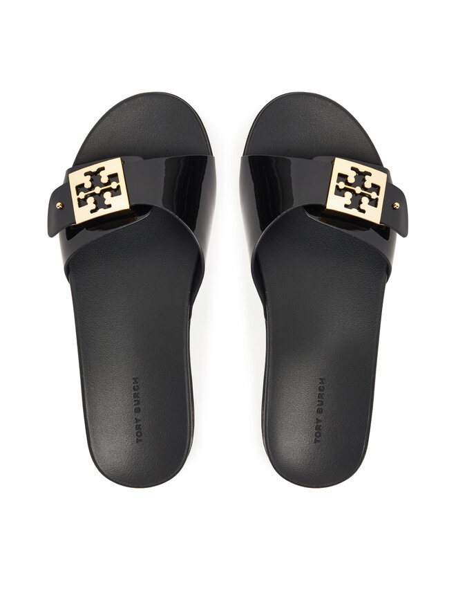 Tory Burch Nazouváky Tory Burch Buckle Slide 157872 Černá