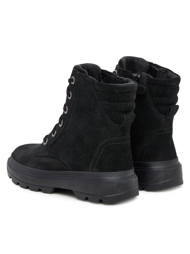 Geox Stiefeletten Geox J Kiddartah Wpf J56NDA 00022 C9999 S Schwarz
