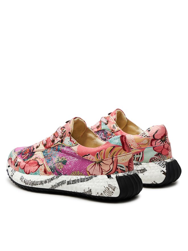 Laura Vita Sneakersy Laura Vita Burton 5 Pomarańczowy