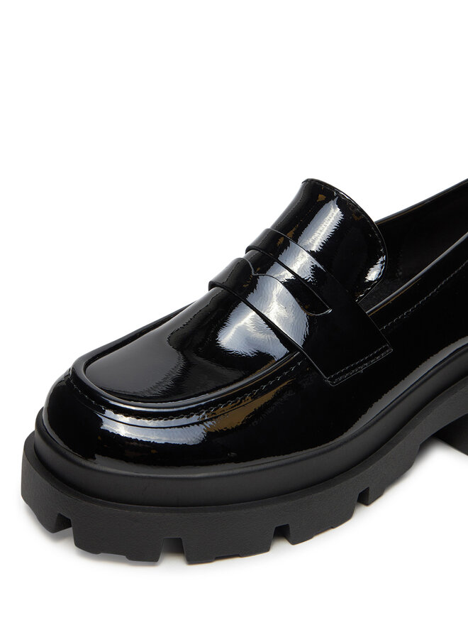 DeeZee Loafersy DeeZee 8-405-3 Czarny