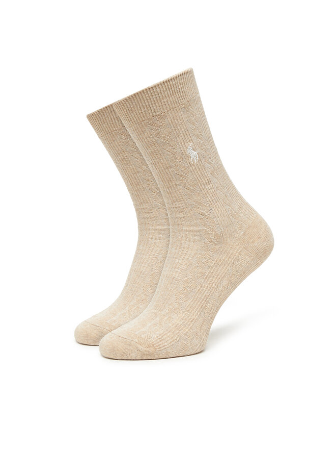 Polo Ralph Lauren 3er-Set hohe Damensocken Polo Ralph Lauren 455923551003 Bunt