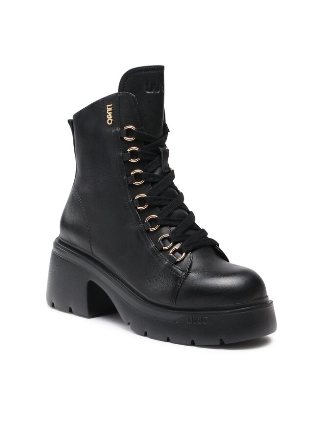 Liu Jo Schnürschuhe Liu Jo Carrie 28 SF3053 P0102 Schwarz