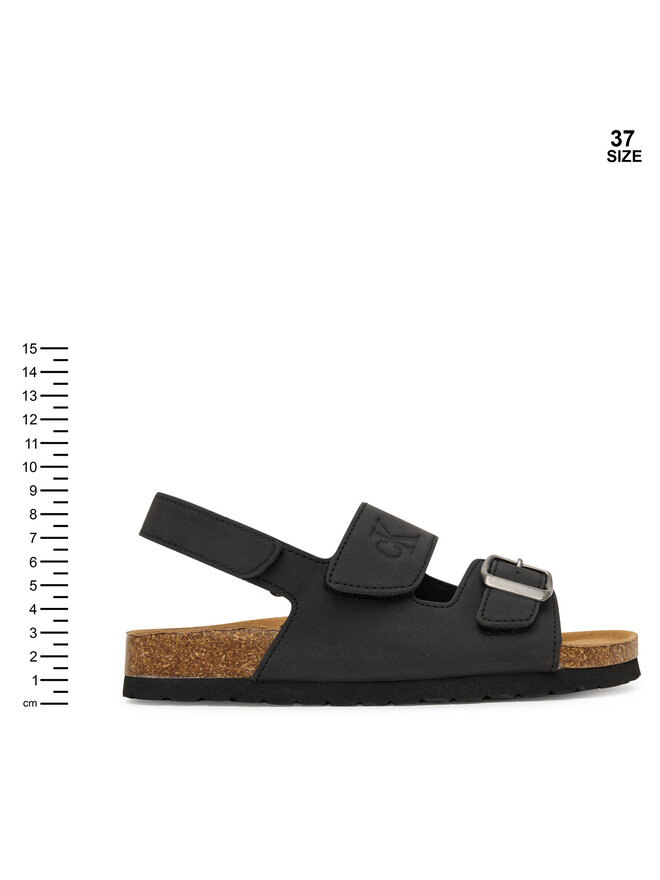 Calvin Klein Sandalen Calvin Klein Velcro V3X2-83328-0315 D Schwarz