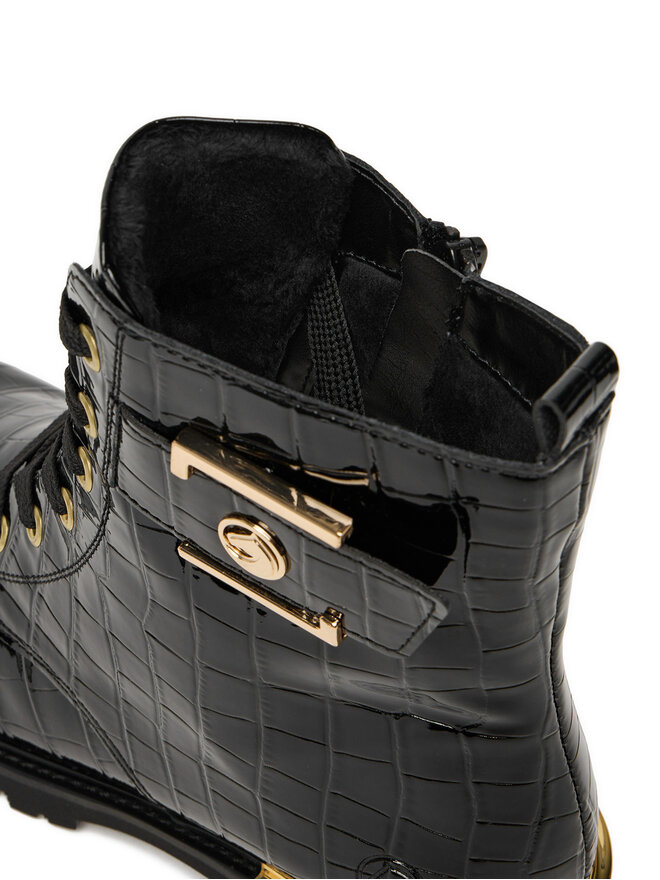 Remonte Schnürschuhe Remonte D8683-00 Schwarz