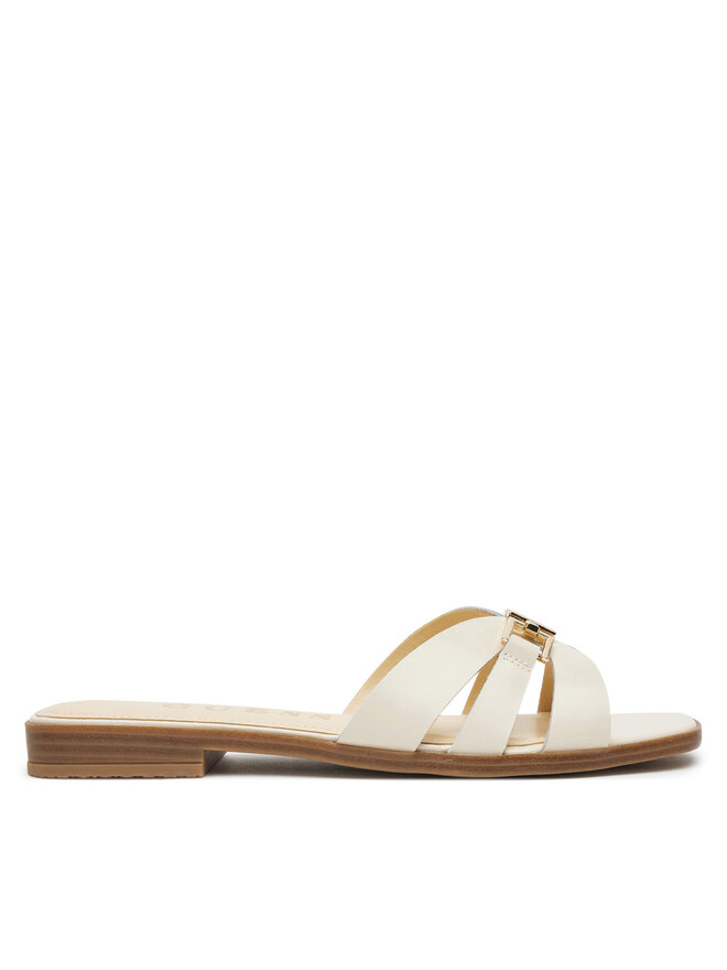 Guess Klapki Guess FLJRLL LEA19 Beżowy