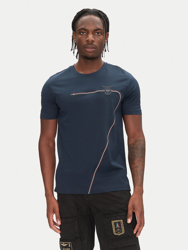 Aeronautica Militare Aeronautica Militare Póló 251TS2417J682 Sötétkék Regular Fit