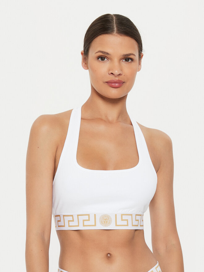 Versace Versace Бюстгальтер-топ AUD01039 1A10011 Білий