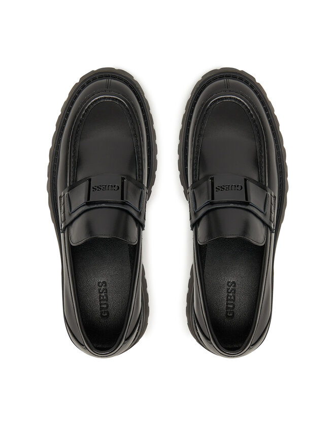 Guess Loafers Guess FMTGOR LEA14 Μαύρο