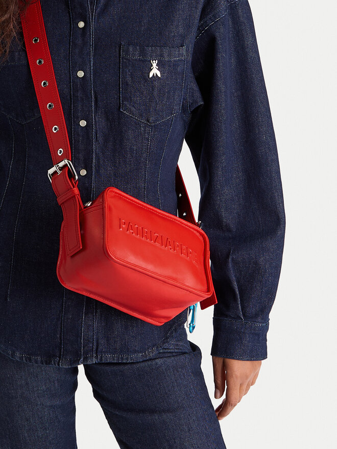 Patrizia Pepe Handtasche Patrizia Pepe 2B0153/L113-R626 Rot