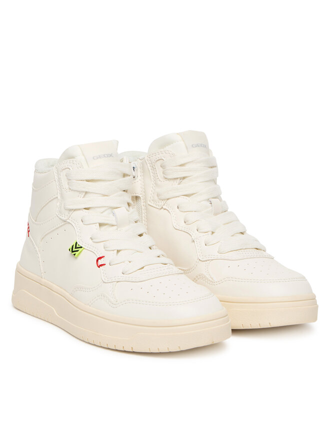 Geox Laisvalaikio batai Geox J Lestrella J56NLA 000BC C1000 D Balta