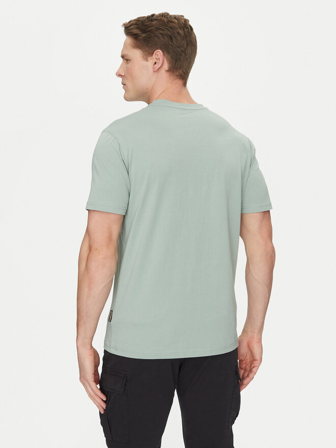 Napapijri Napapijri Camiseta Salis NP0A4H8D Caqui Regular Fit