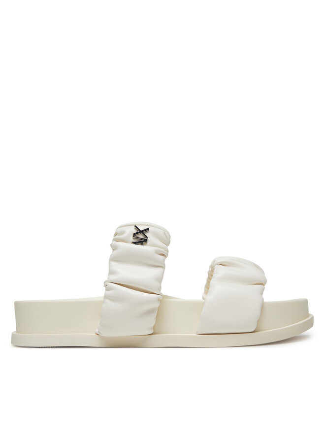 Armani Exchange Pantoletten Armani Exchange XDP062 XV926 00894 Écru