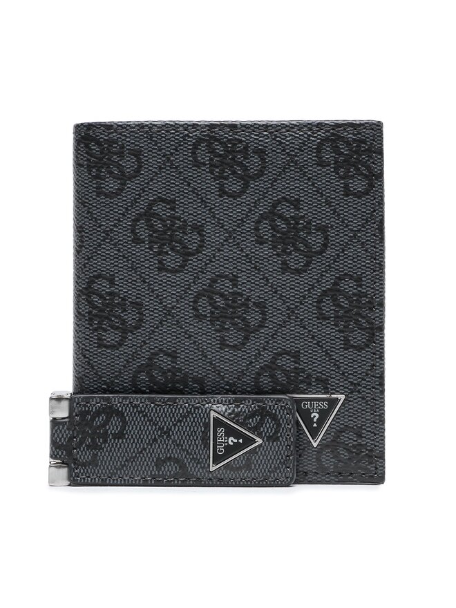 Guess Set portafoglio e portachiavi Guess GFBOXM P3301 Nero