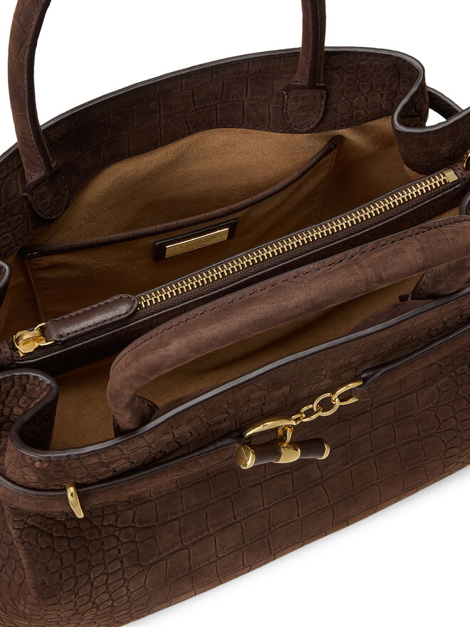 LAUREN RALPH LAUREN Handtasche LAUREN RALPH LAUREN 431P18464003 Dunkelbraun