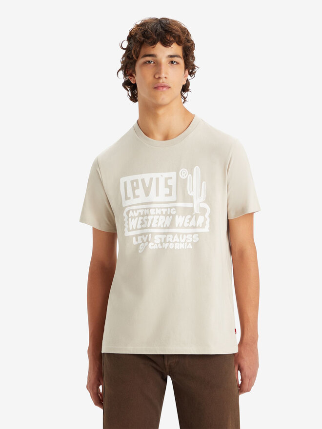 Levi's® Levi's® Marškinėliai Graphic 22491-1490 Smėlio Standard Fit