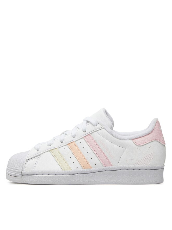 adidas Sneakersy adidas Superstar Kids IF3570 Biela