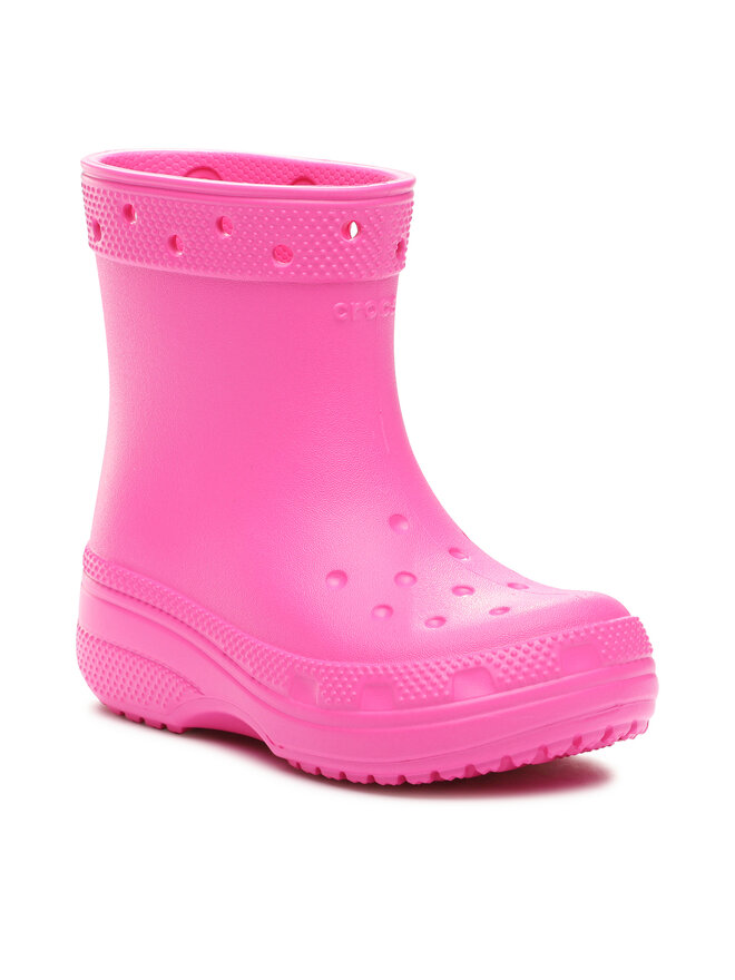 Crocs Gummistiefel Crocs Crocs Classic Boot Kids 208544 Rosa