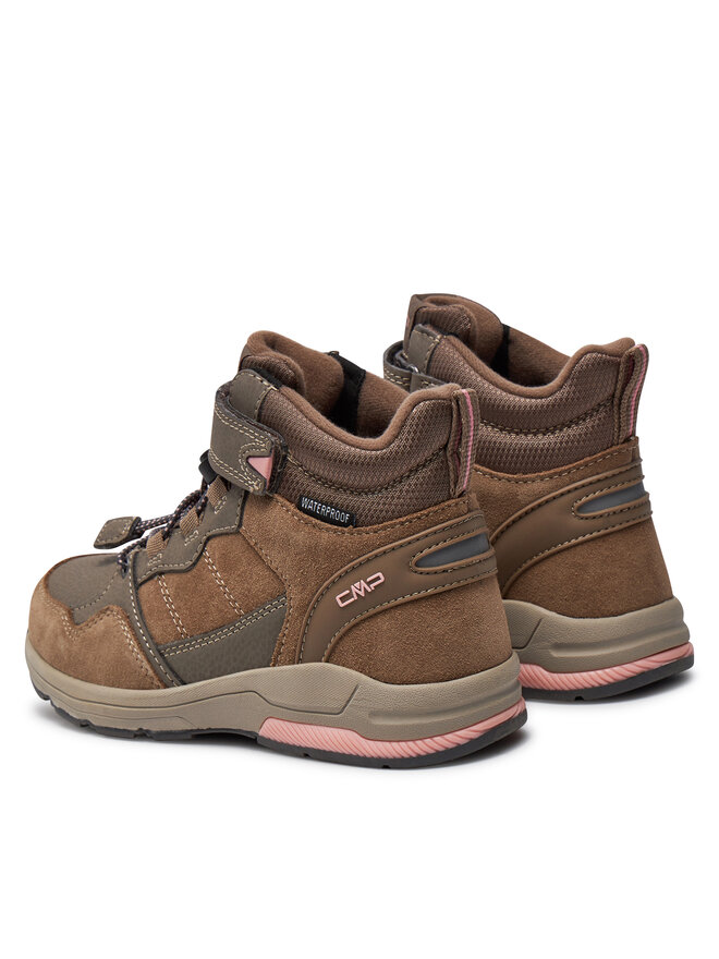 CMP Sneakersy CMP Kids Hadil Leather Wp Urban Shoes 3Q84524 Hnědá