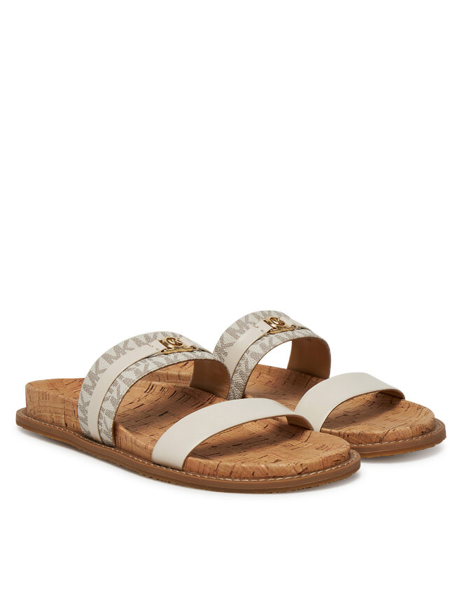 MICHAEL Michael Kors Шльопанці MICHAEL Michael Kors Mandy 40S5MAFS3L Écru