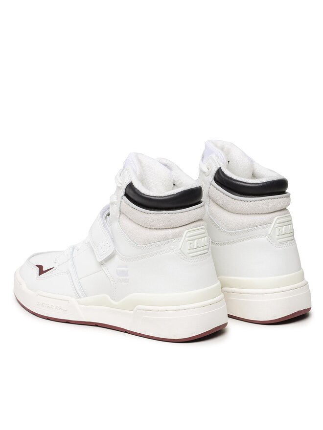 G-Star Raw Αθλητικά G-Star Raw Attacc Mid Lea W 2211 40708 Λευκό
