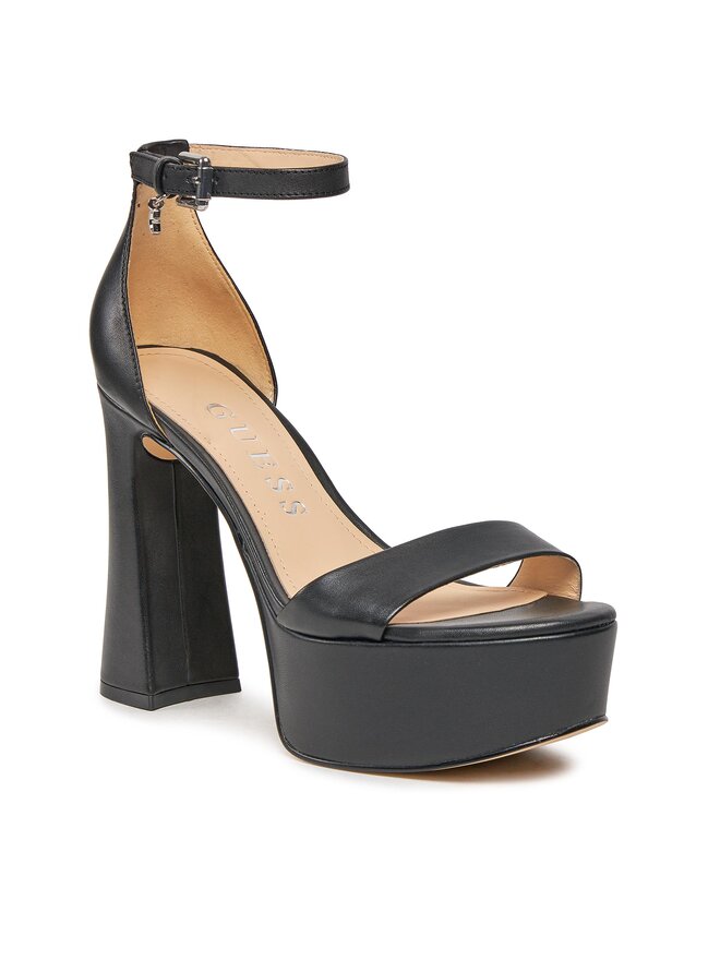 Guess Sandali Guess Idas FLJIDS LEA03 Nero