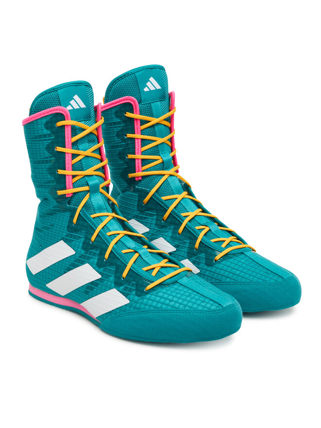 adidas Боксерське взуття adidas Box Hog 4 JR5382 Зелений