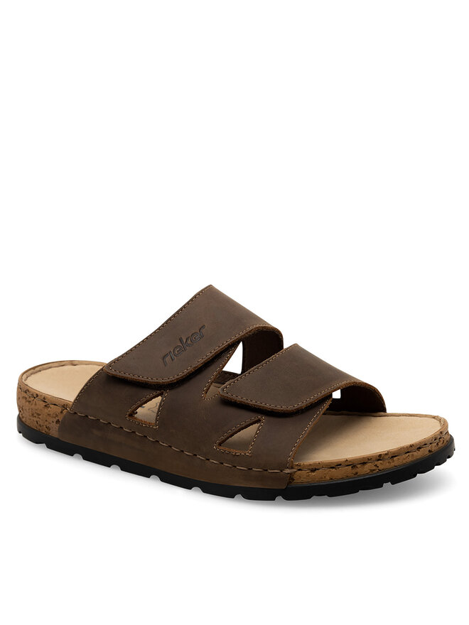 Rieker Παντόφλες Rieker 25691-25 Καφέ