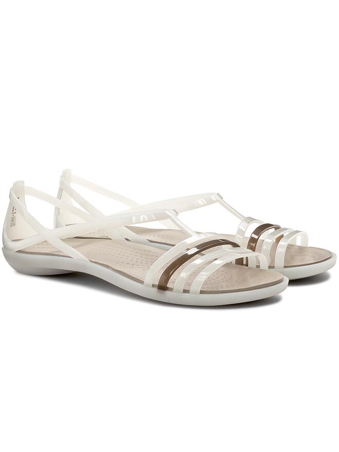 Crocs Sandály Crocs Isabella Sandal W 202465 Bílá