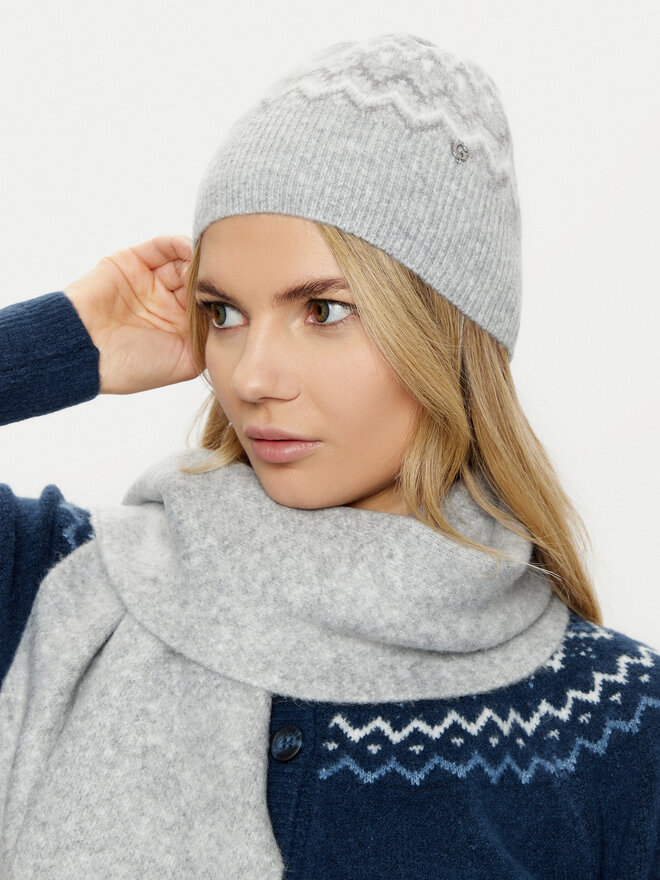 Guess Set: gorro y bufanda de tubo Guess W5PZ18 Z3LQ0 Gris