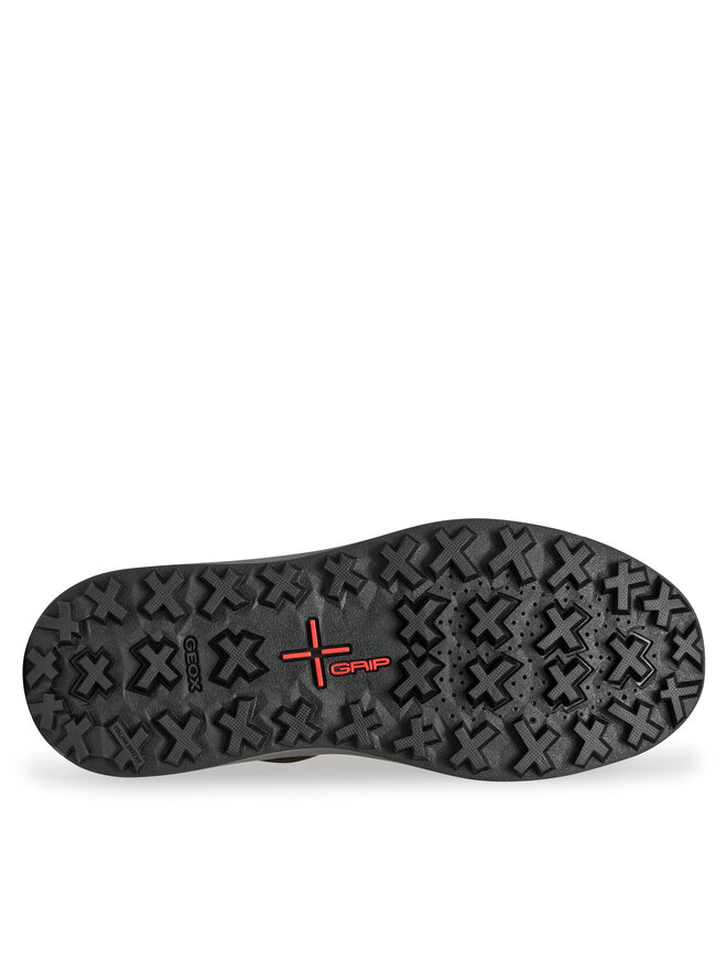 Geox Schnürschuhe Geox U Granito + Grip B A U46FZA 0FF22 C6009 Braun