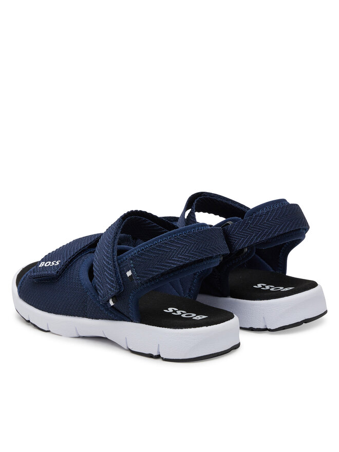 BOSS Sandale BOSS J51654 S Tamnoplava