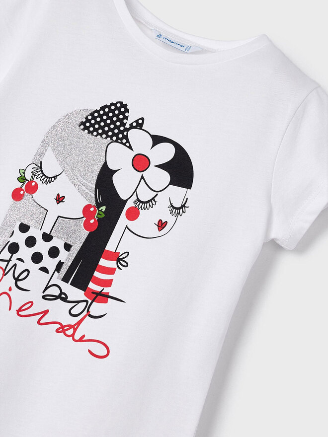 Mayoral Mayoral T-Shirt 3070 Λευκό