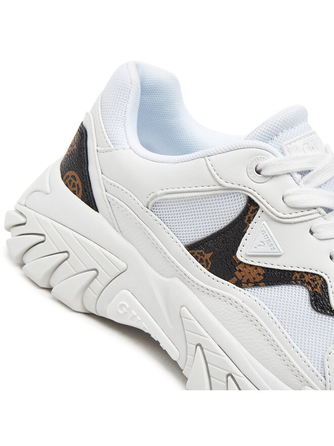 Guess Snīkeri Guess Nowah FLTNOW FAL12 Balts