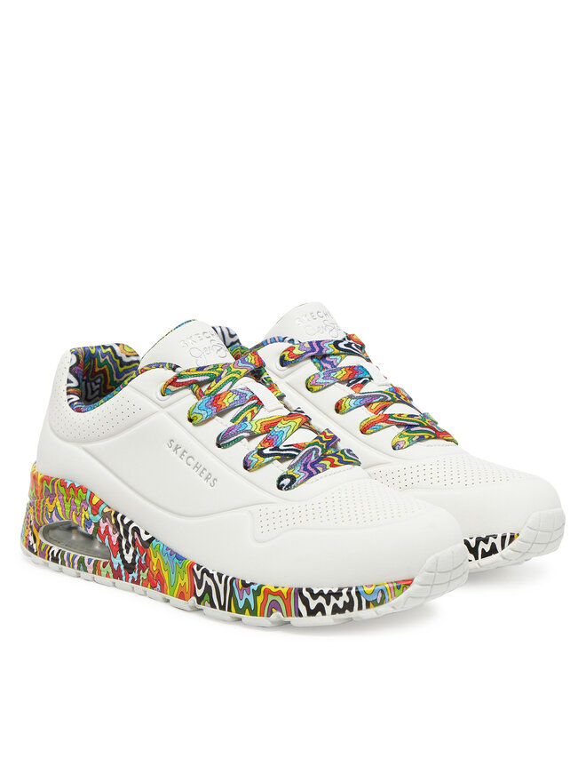 Skechers Αθλητικά Skechers Jen Stark: Uno - Mini Drip 177959/WMLT Λευκό